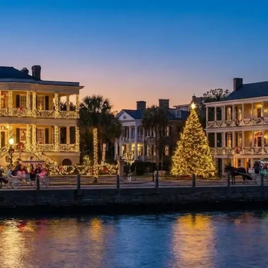Magical Christmas Lights in Charleston