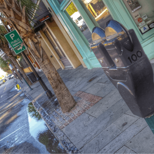 Parking in Downtown Charleston